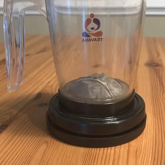 Teavana Perfectea Maker For Loose Tea Leaf Press Black Tea Steeper/Infuser 16oz - Picture 4 of 6